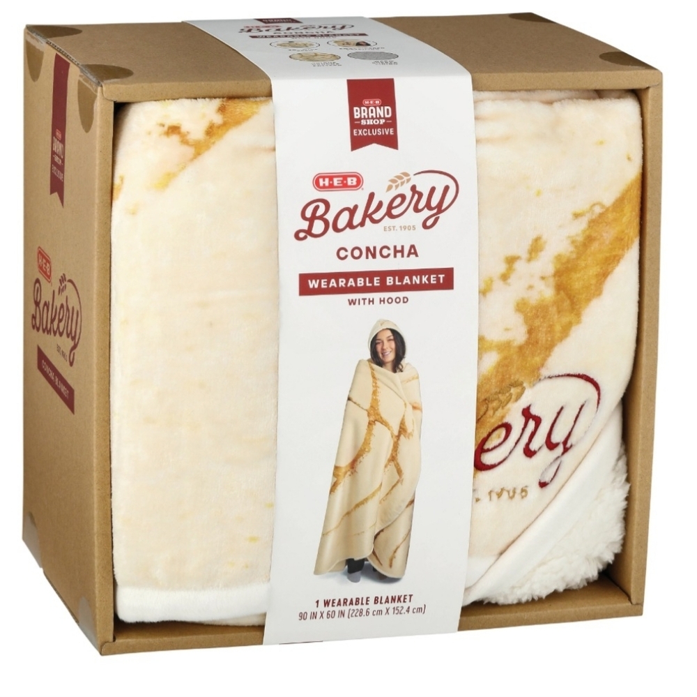 H-E-B Bakery Concha Wearable Blanket